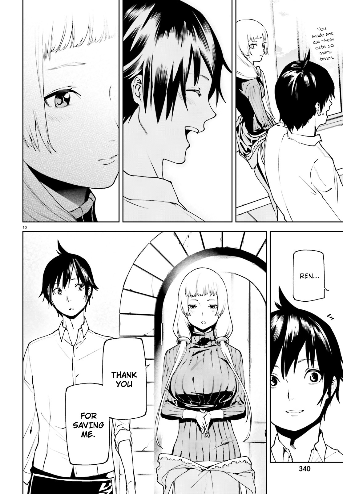 Sekai no Owari no Sekairoku Chapter 34.1 - Page 9 in English