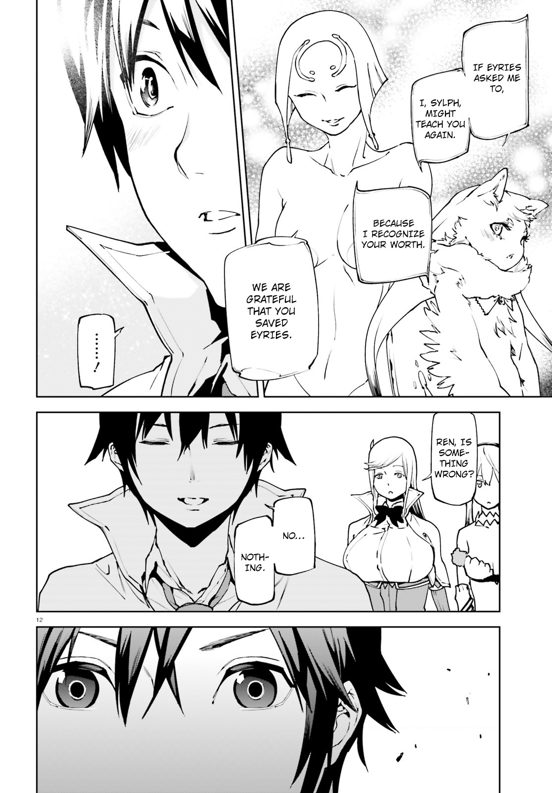 Sekai no Owari no Sekairoku Chapter 34.2 - Page 12 in English