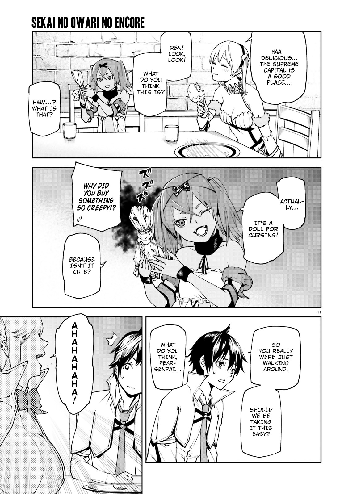 Sekai no Owari no Sekairoku Chapter 35 - Page 10 in English