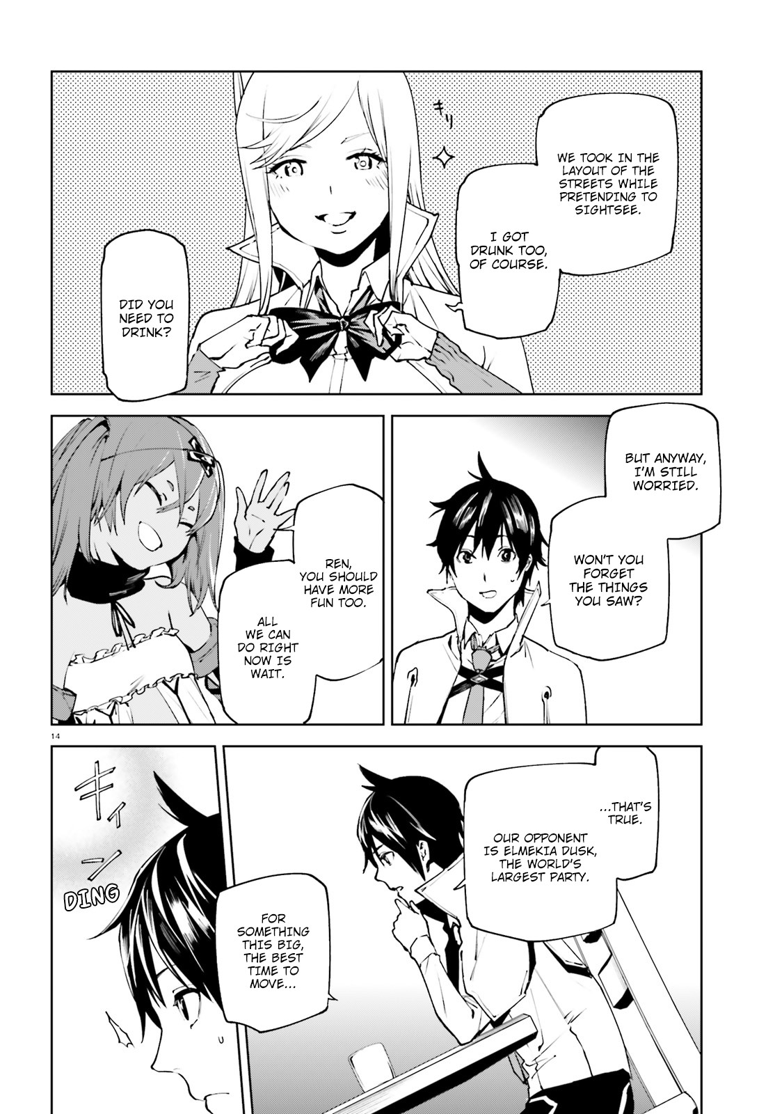 Sekai no Owari no Sekairoku Chapter 35 - Page 13 in English