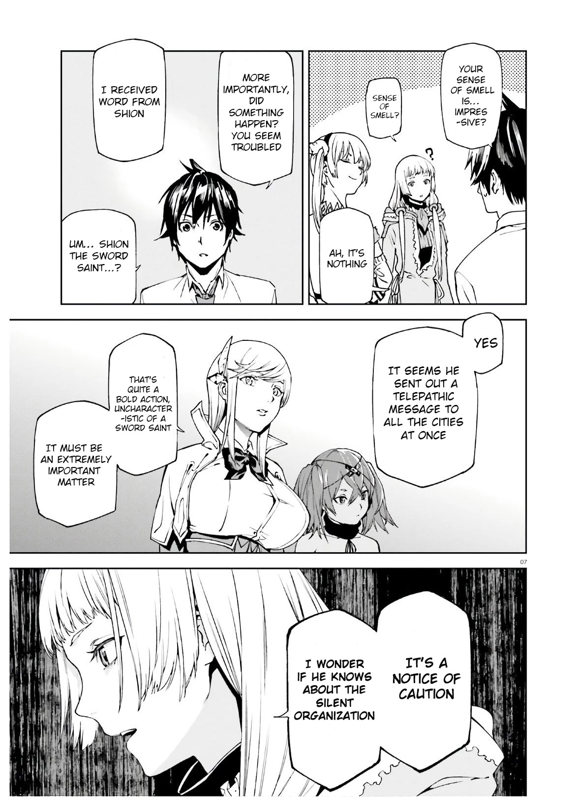Sekai no Owari no Sekairoku Chapter 43 - Page 7 in English