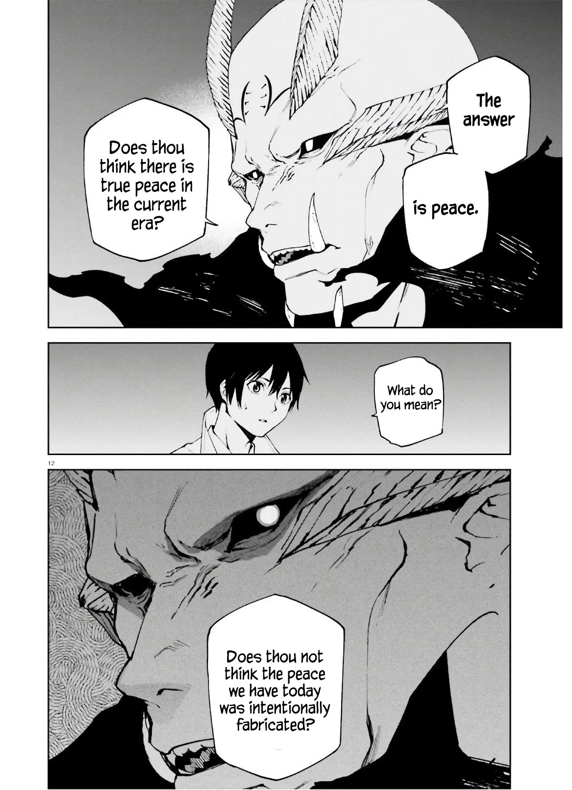Sekai no Owari no Sekairoku Chapter 49 - Page 12 in English