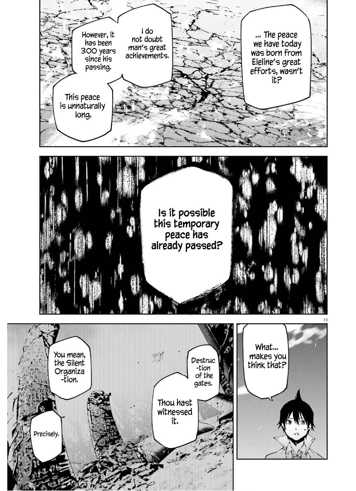 Sekai no Owari no Sekairoku Chapter 49 - Page 13 in English