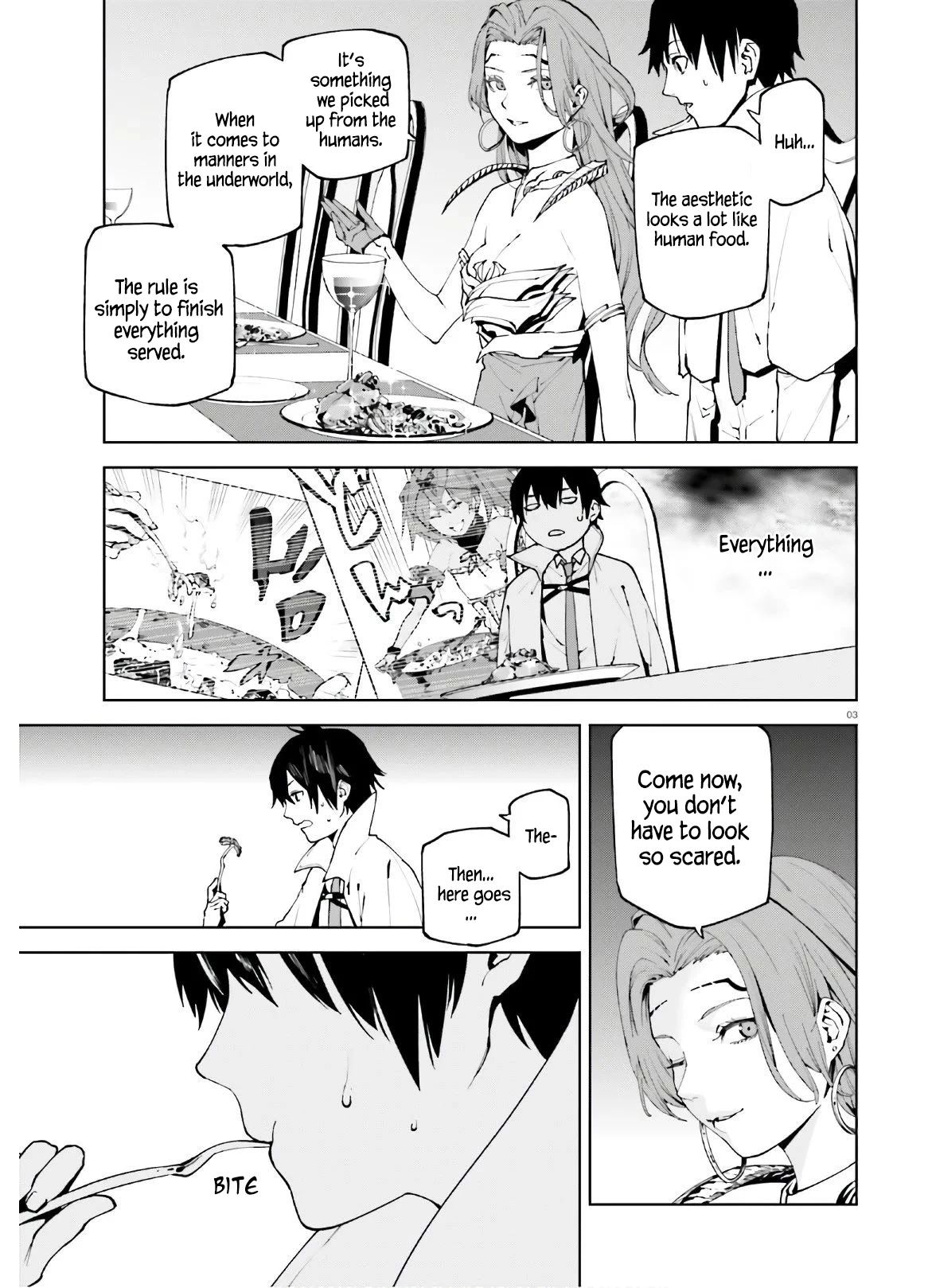 Sekai no Owari no Sekairoku Chapter 49 - Page 3 in English