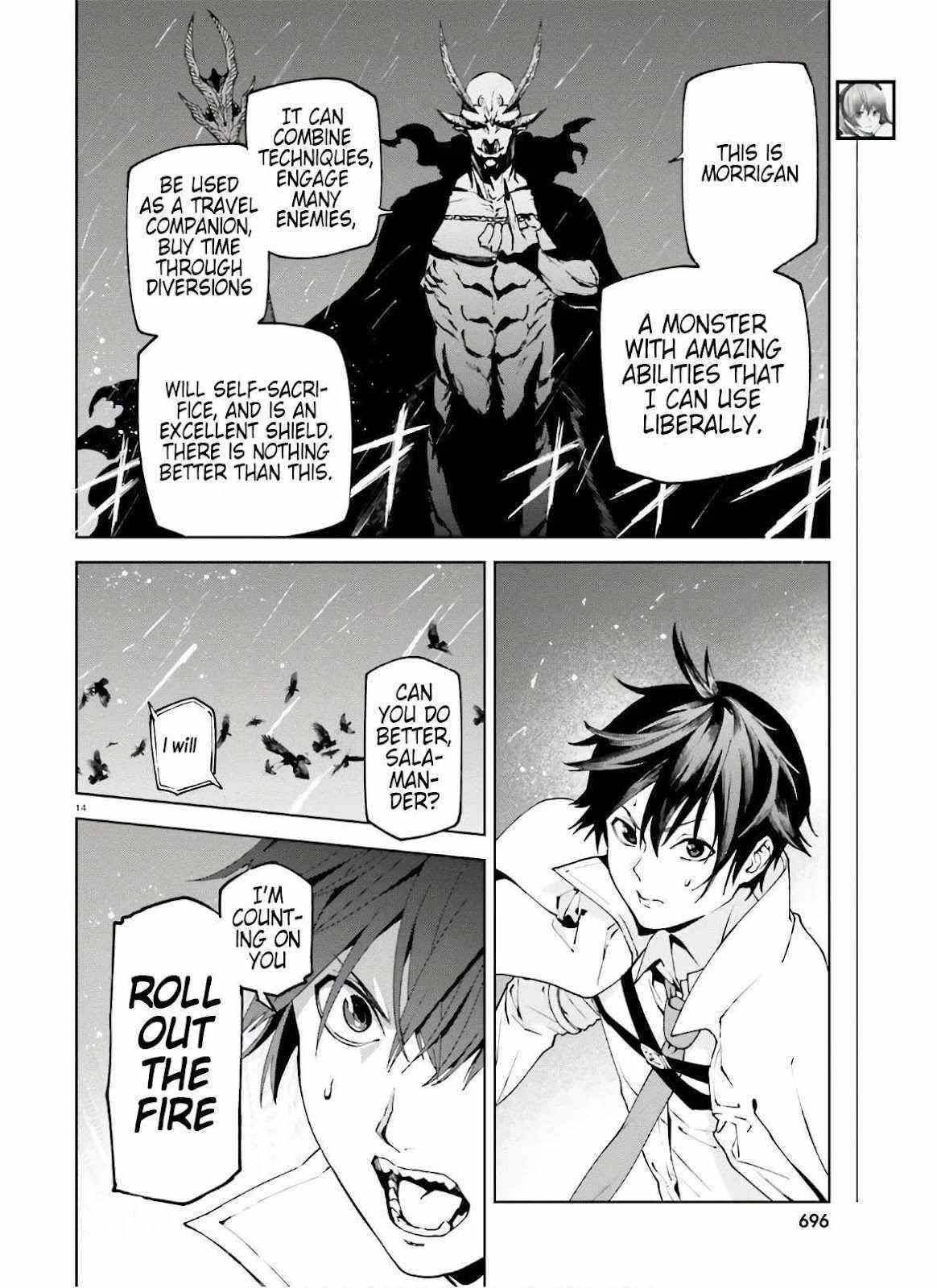 Sekai no Owari no Sekairoku Chapter 50 - Page 14 in English