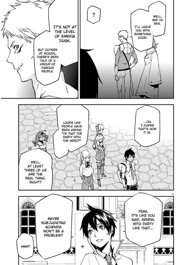 Sekai no Owari no Sekairoku Chapter 6 - Page 12 in English
