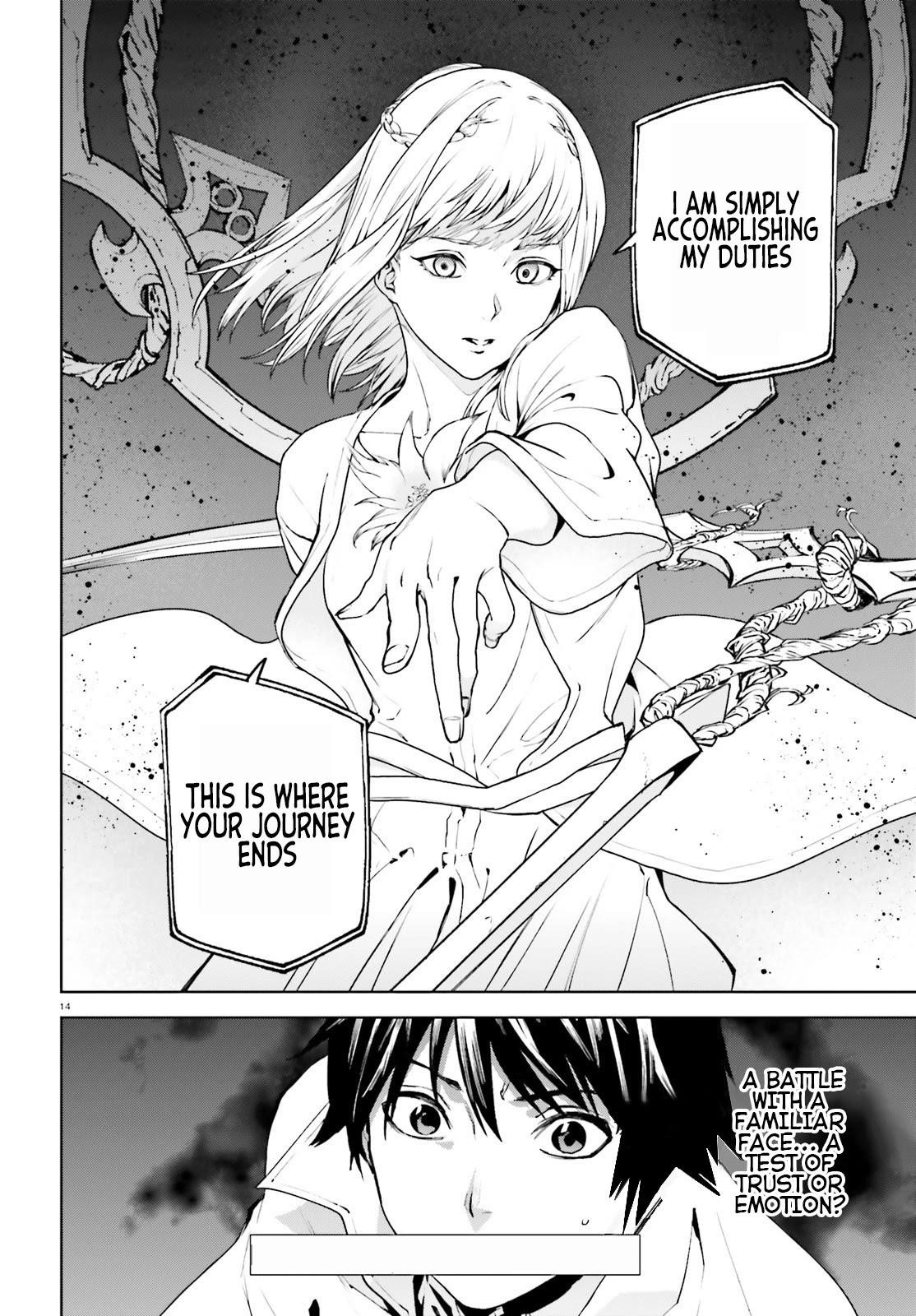 Sekai no Owari no Sekairoku Chapter 61 - Page 14 in English