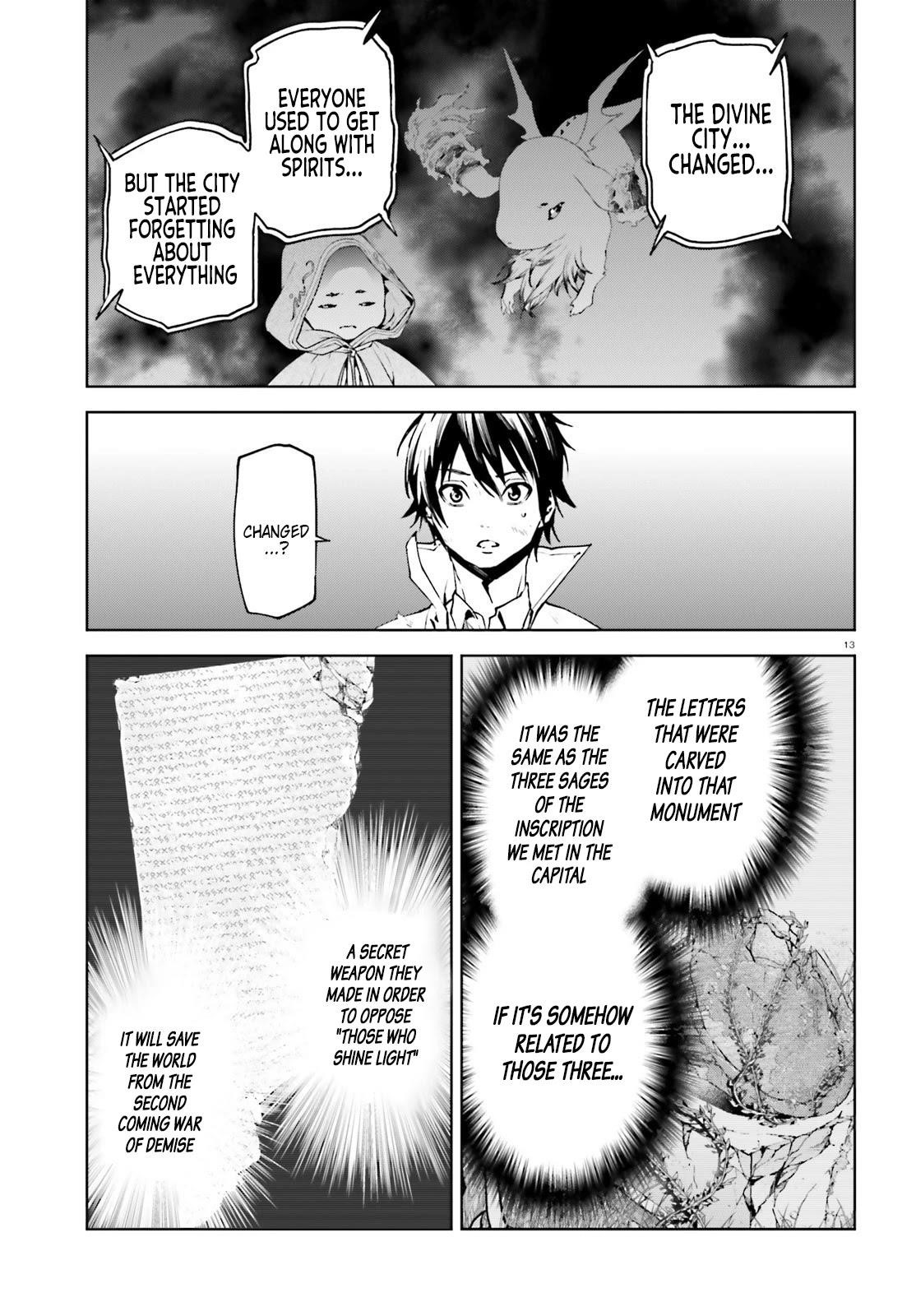 Sekai no Owari no Sekairoku Chapter 64 - Page 13 in English
