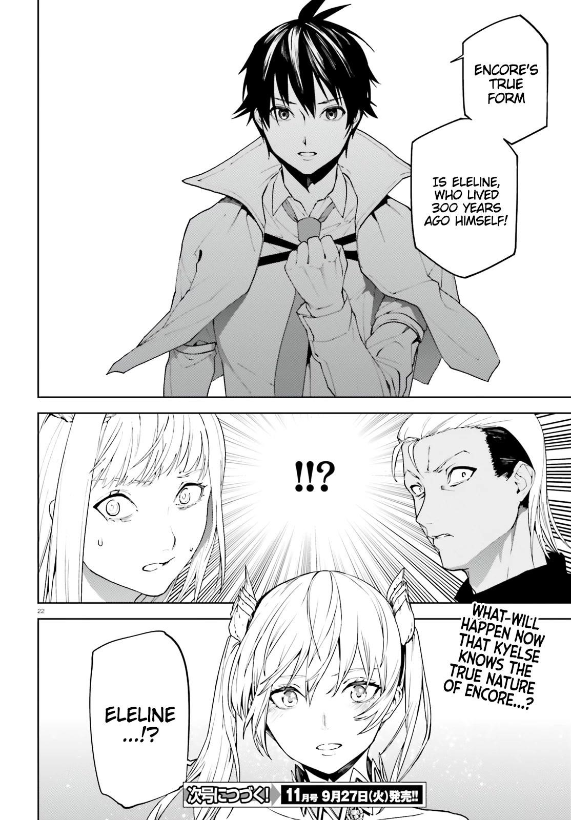 Sekai no Owari no Sekairoku Chapter 68 - Page 22 in English