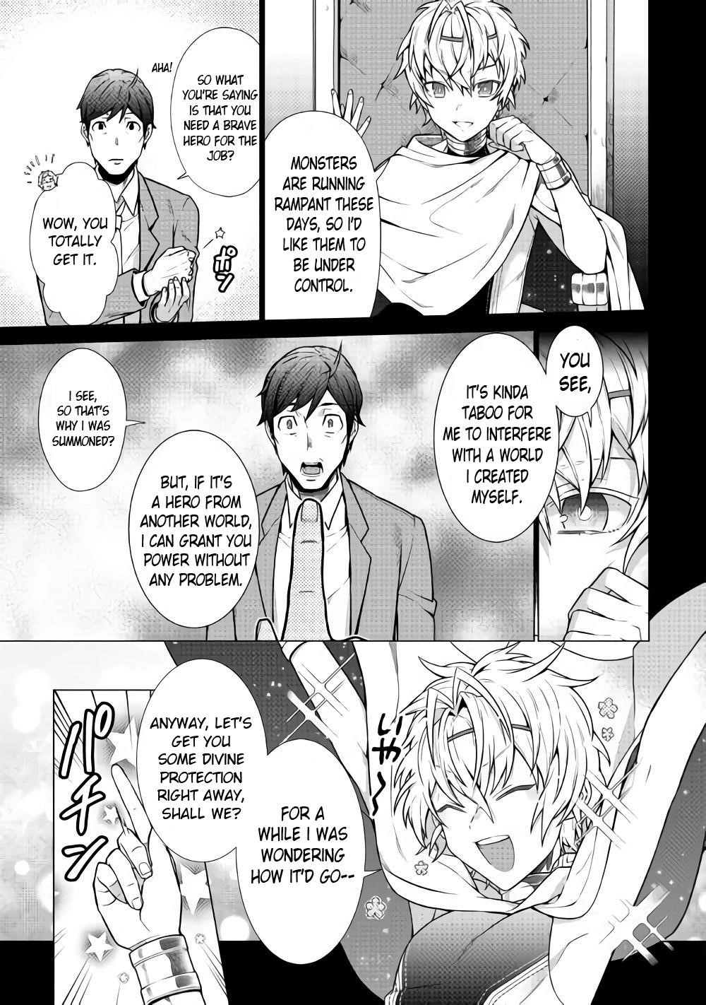 The Salaryman Traveling Another World At His Own Pace Chapter 1.1 - Page 7 in English