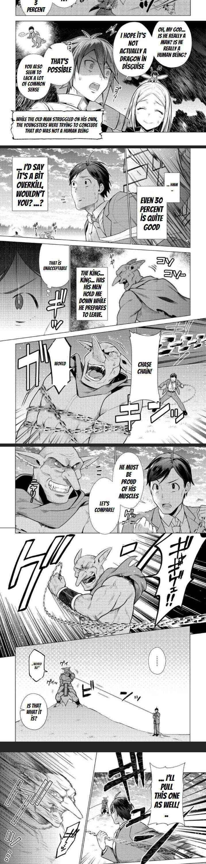 The Salaryman Traveling Another World At His Own Pace Chapter 4 - Page 3 in English