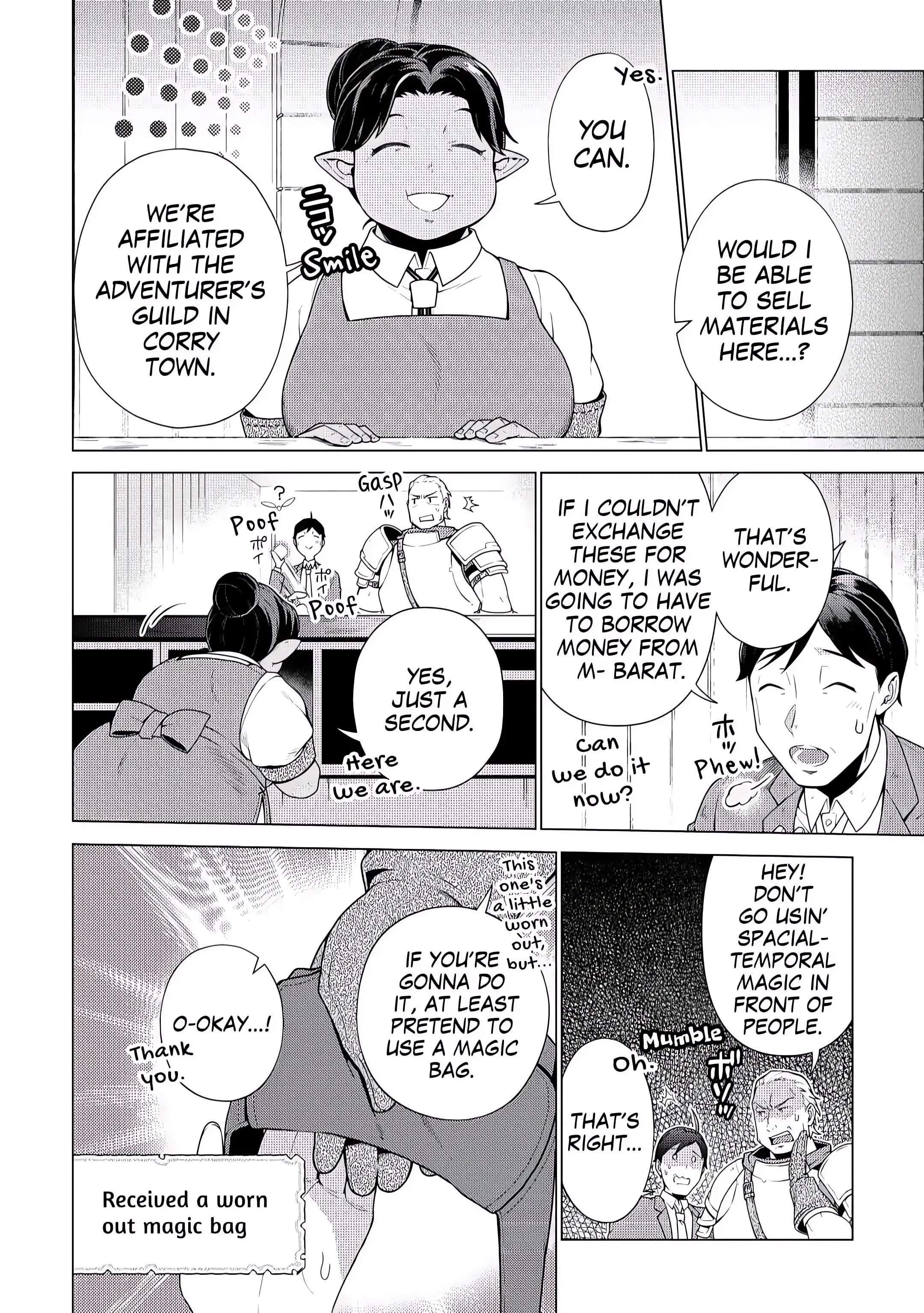 The Salaryman Traveling Another World At His Own Pace Chapter 6 - Page 12 in English