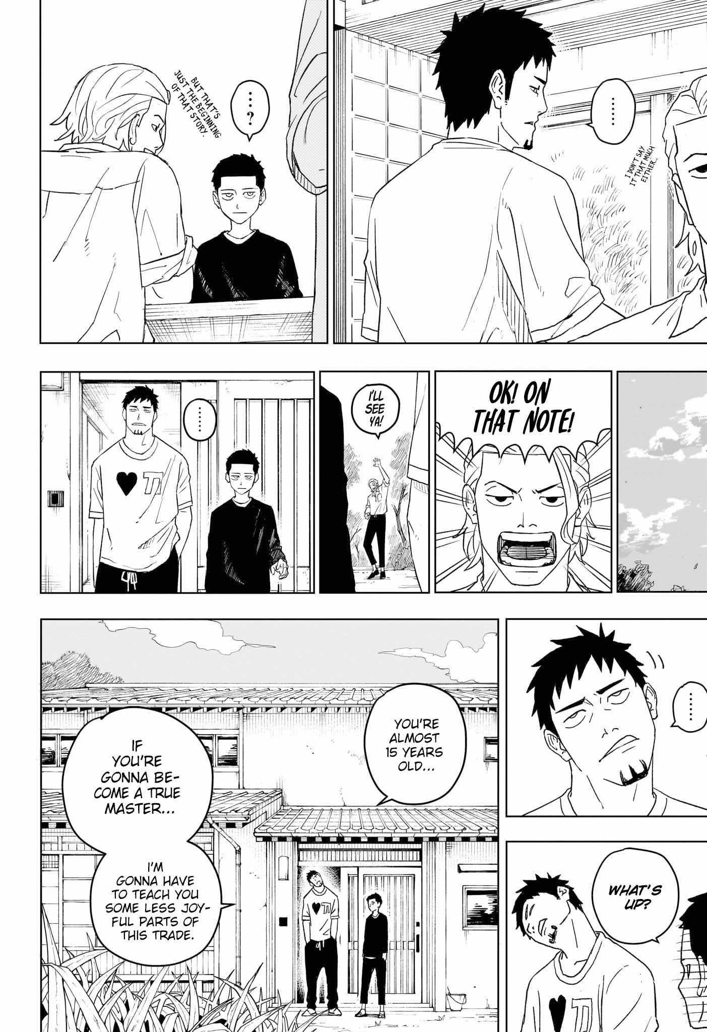Kagurabachi Chapter 1 - Page 15 in English