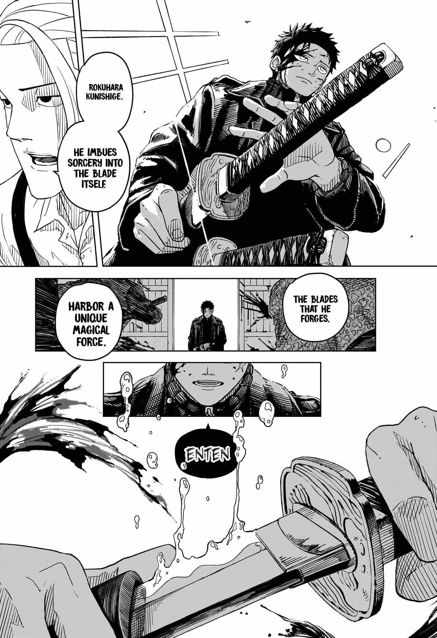 Kagurabachi Chapter 1 - Page 44 in English