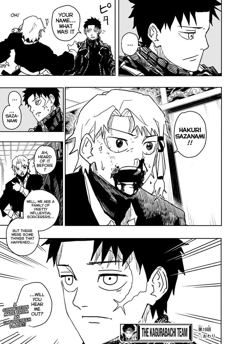 Kagurabachi Chapter 19 - Page 21 in English