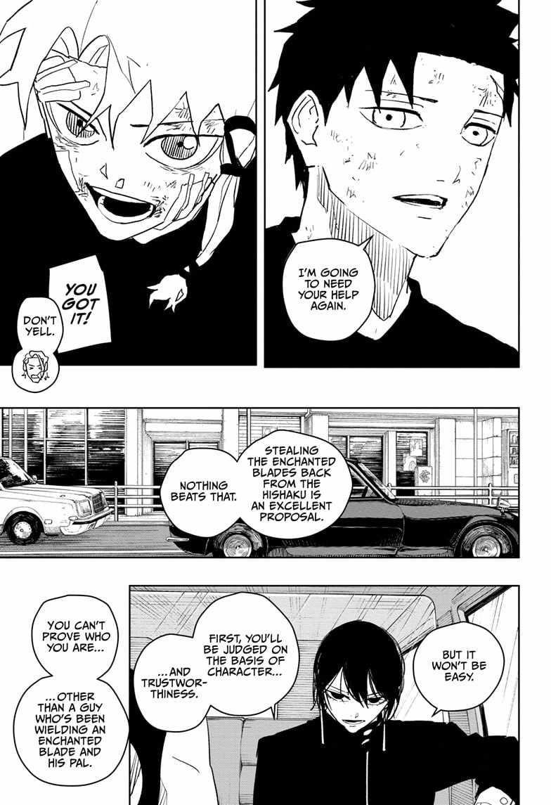 Kagurabachi Chapter 45 - Page 17 in English