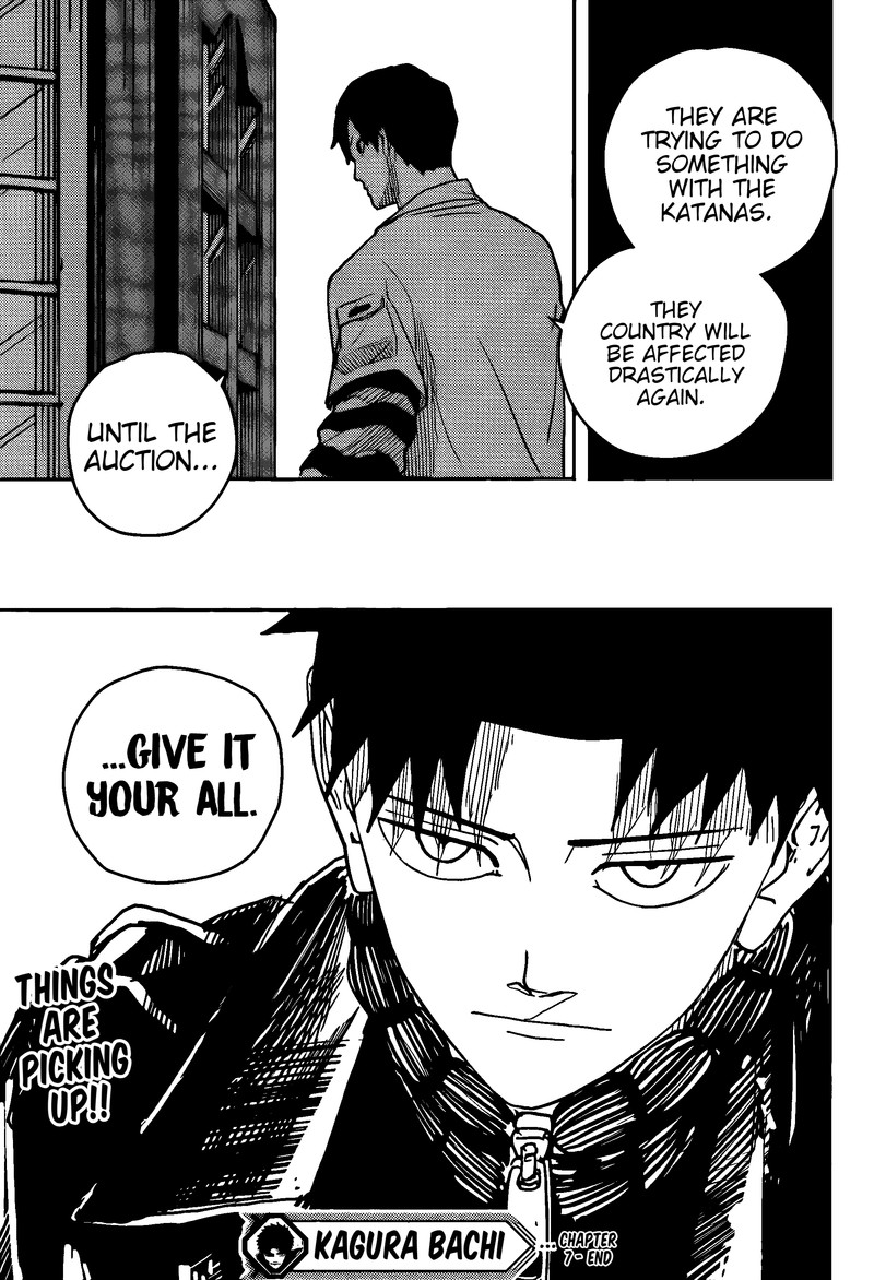 Kagurabachi Chapter 7 - Page 17 in English