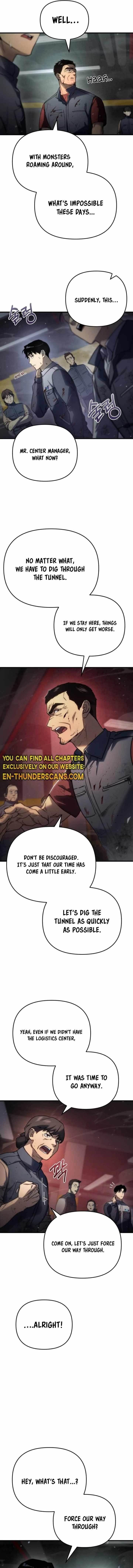Hiding a Logistics Center in The Apocalypse Chapter 4 - Page 7 in English