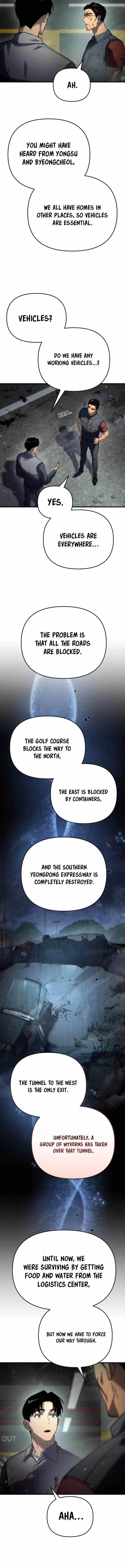 Hiding a Logistics Center in The Apocalypse Chapter 4 - Page 8 in English