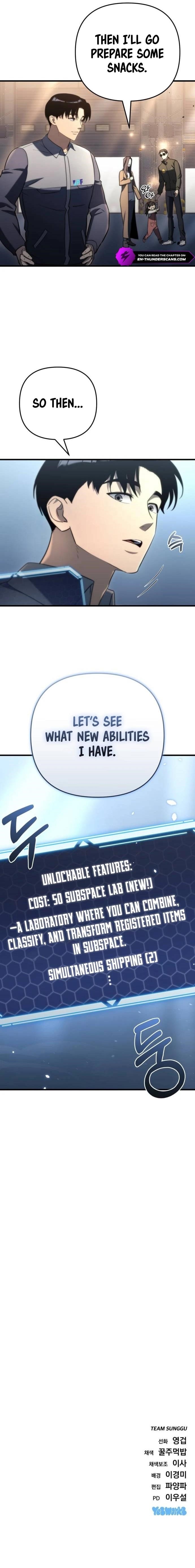 Hiding a Logistics Center in The Apocalypse Chapter 9 - Page 18 in English