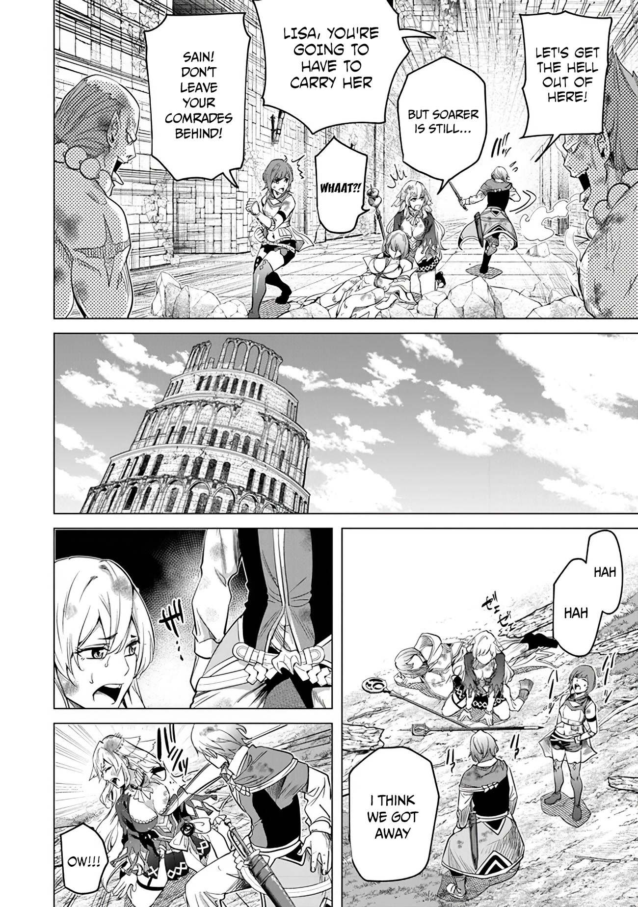 A Warrior Exiled by the Hero and His Lover Chapter 13 - Page 10 in English
