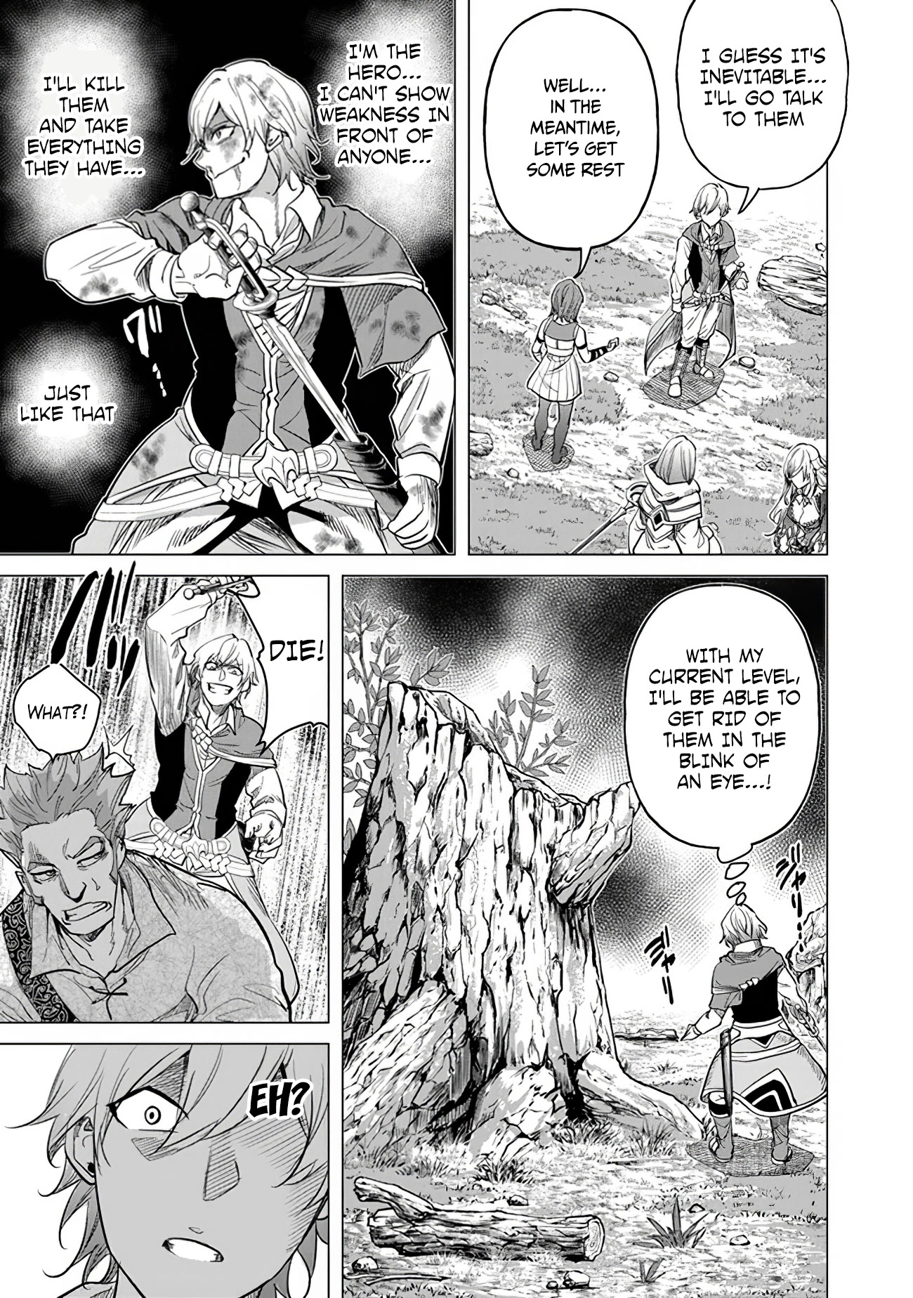 A Warrior Exiled by the Hero and His Lover Chapter 13 - Page 13 in English