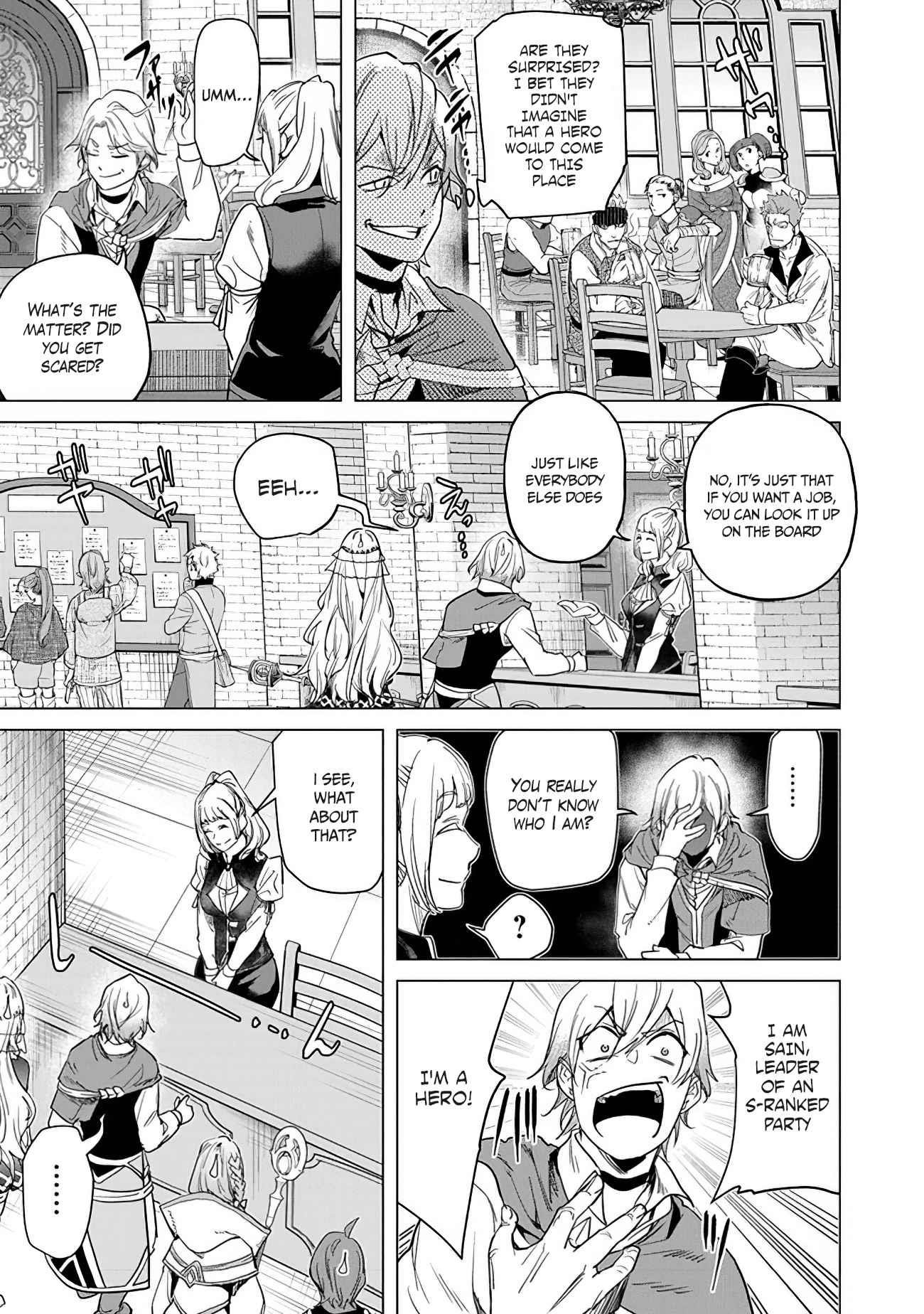 A Warrior Exiled by the Hero and His Lover Chapter 17 - Page 9 in English