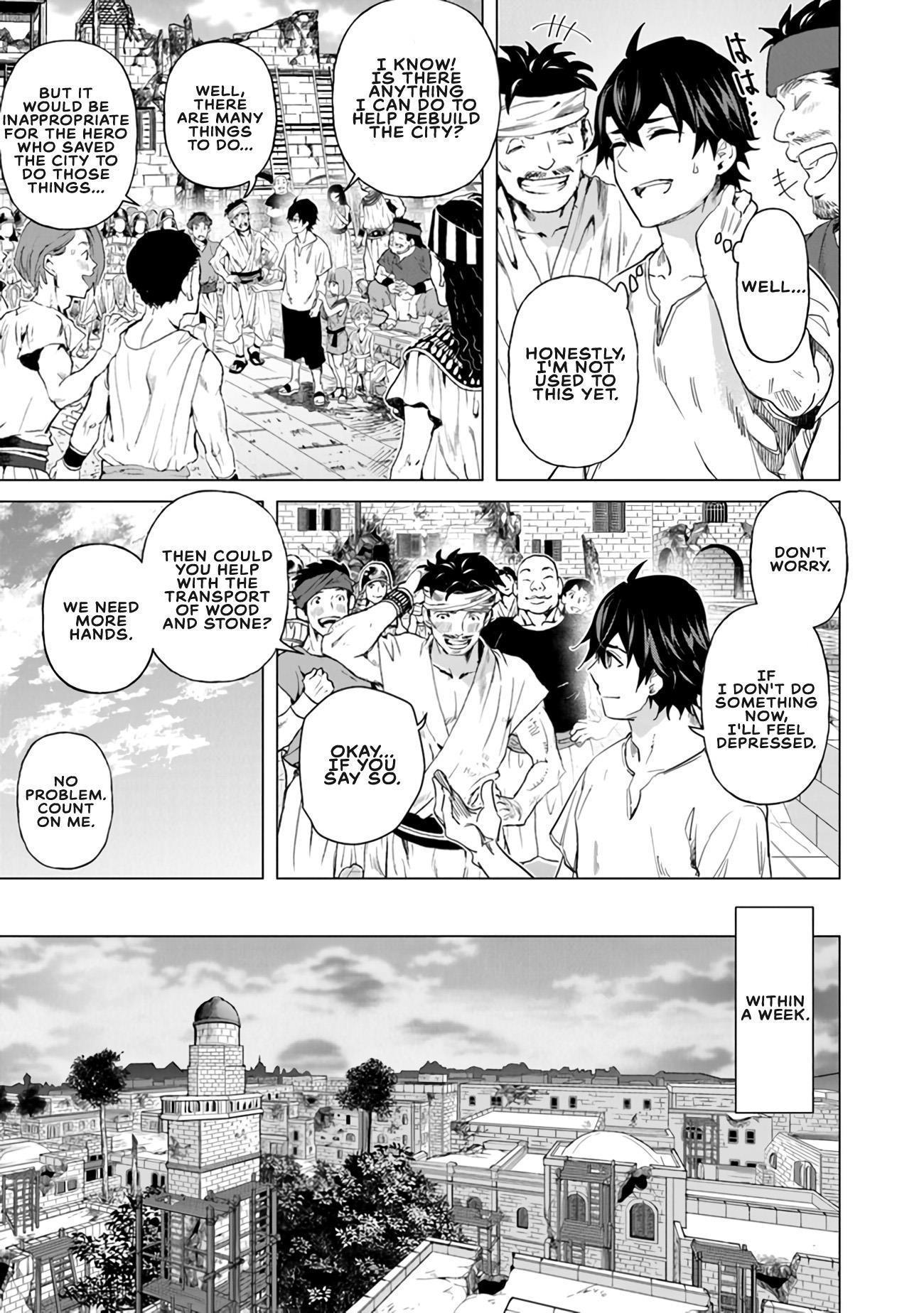 A Warrior Exiled by the Hero and His Lover Chapter 22 - Page 21 in English