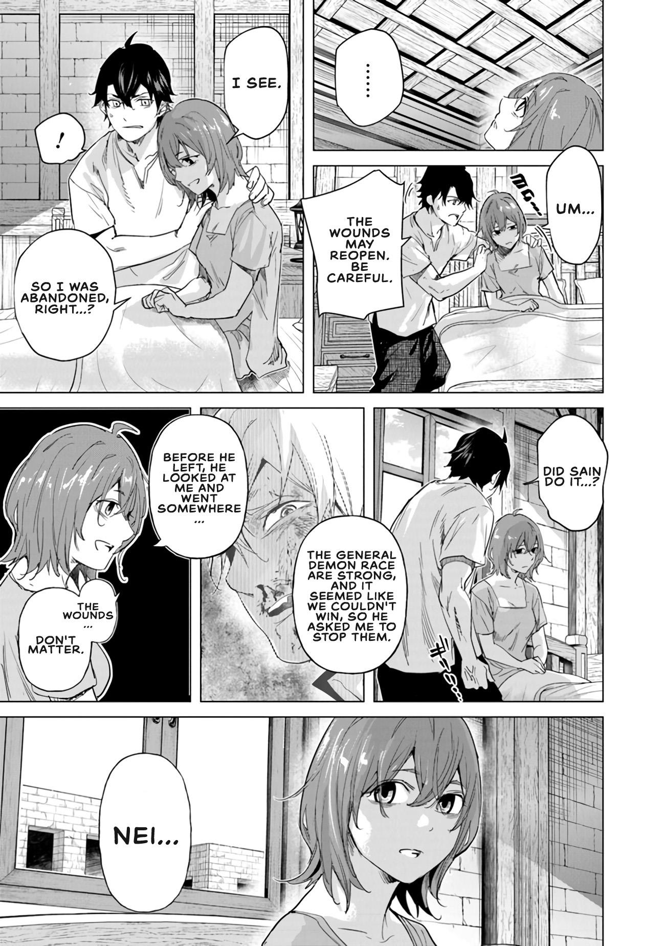 A Warrior Exiled by the Hero and His Lover Chapter 22 - Page 9 in English