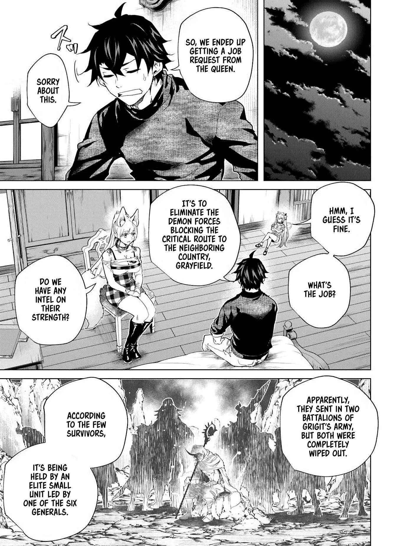 A Warrior Exiled by the Hero and His Lover Chapter 33 - Page 21 in English
