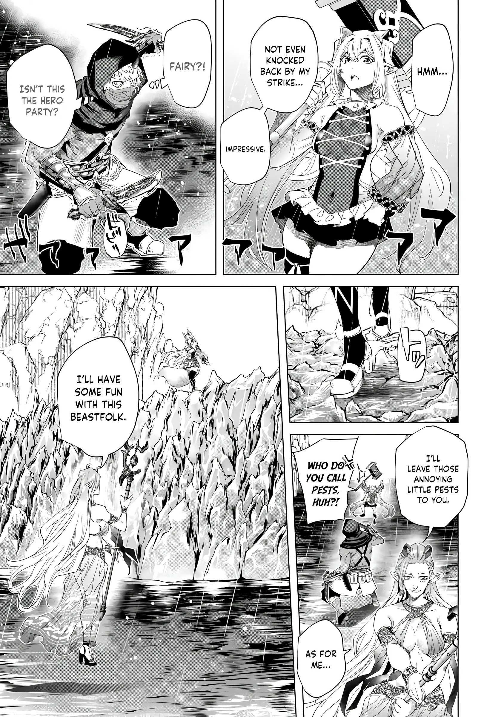 A Warrior Exiled by the Hero and His Lover Chapter 35 - Page 16 in English