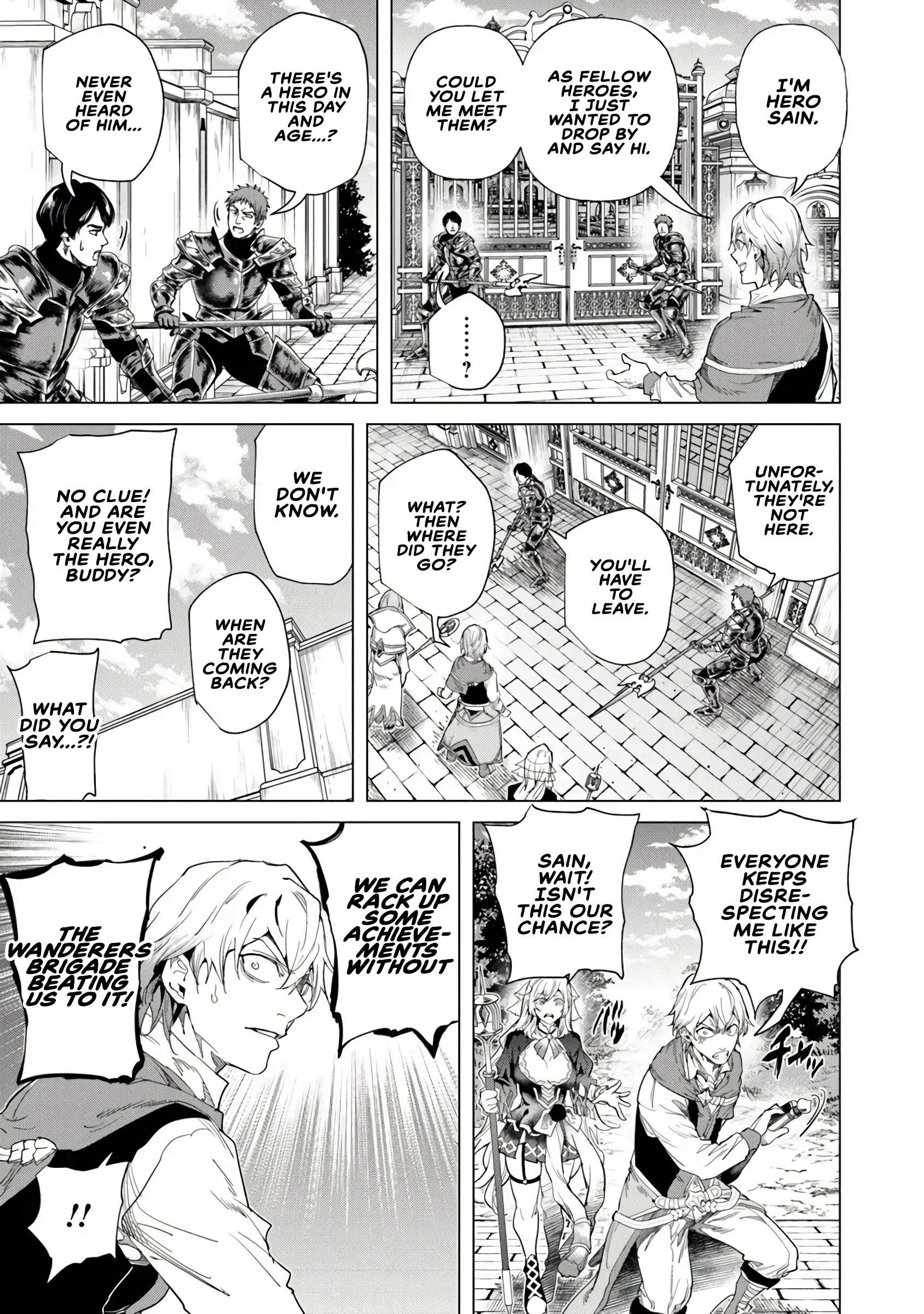 A Warrior Exiled by the Hero and His Lover Chapter 40 - Page 21 in English