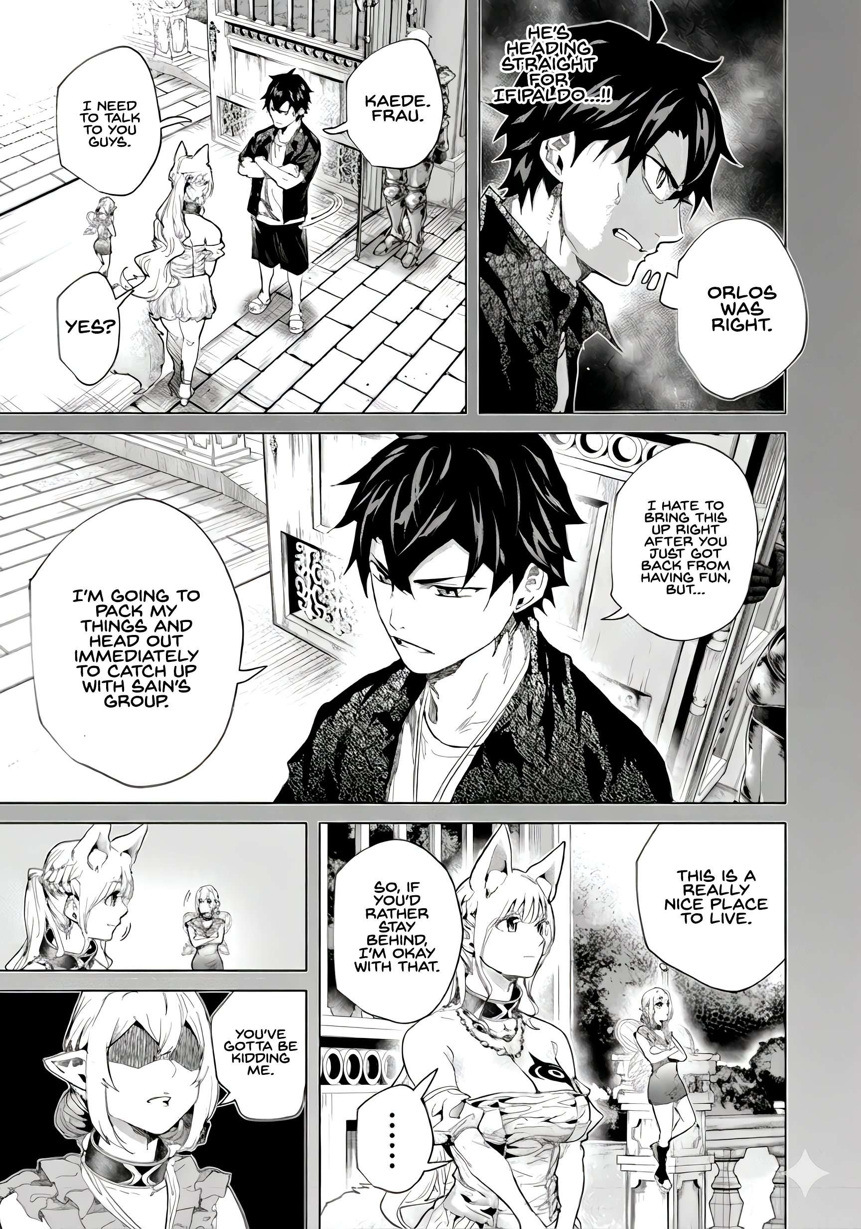 A Warrior Exiled by the Hero and His Lover Chapter 42 - Page 4 in English