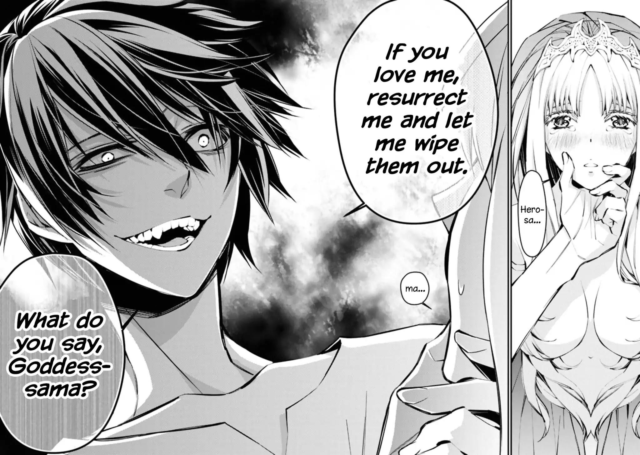 Fukushuu O Koinegau Saikyou Yuusha Wa, Yami No Chikara De Senmetsu Musou Suru Chapter 1 - Page 6 in English