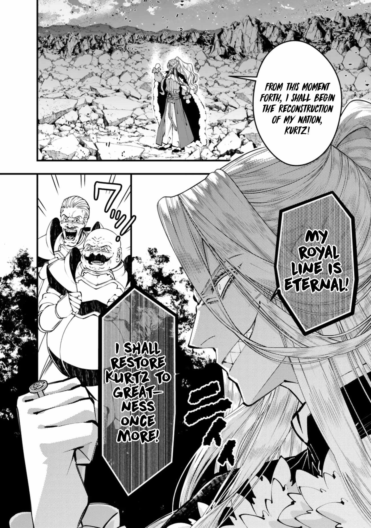 Fukushuu O Koinegau Saikyou Yuusha Wa, Yami No Chikara De Senmetsu Musou Suru Chapter 123 - Page 3 in English