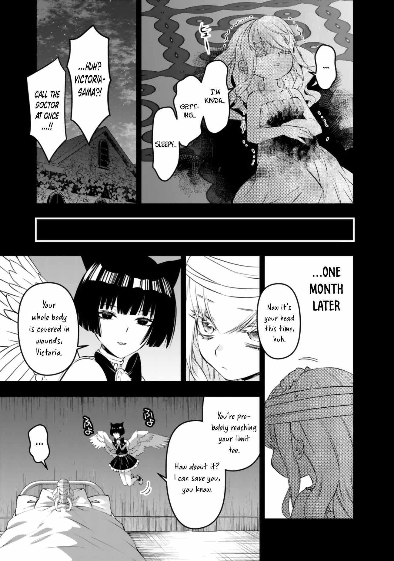 Fukushuu O Koinegau Saikyou Yuusha Wa, Yami No Chikara De Senmetsu Musou Suru Chapter 135 - Page 7 in English