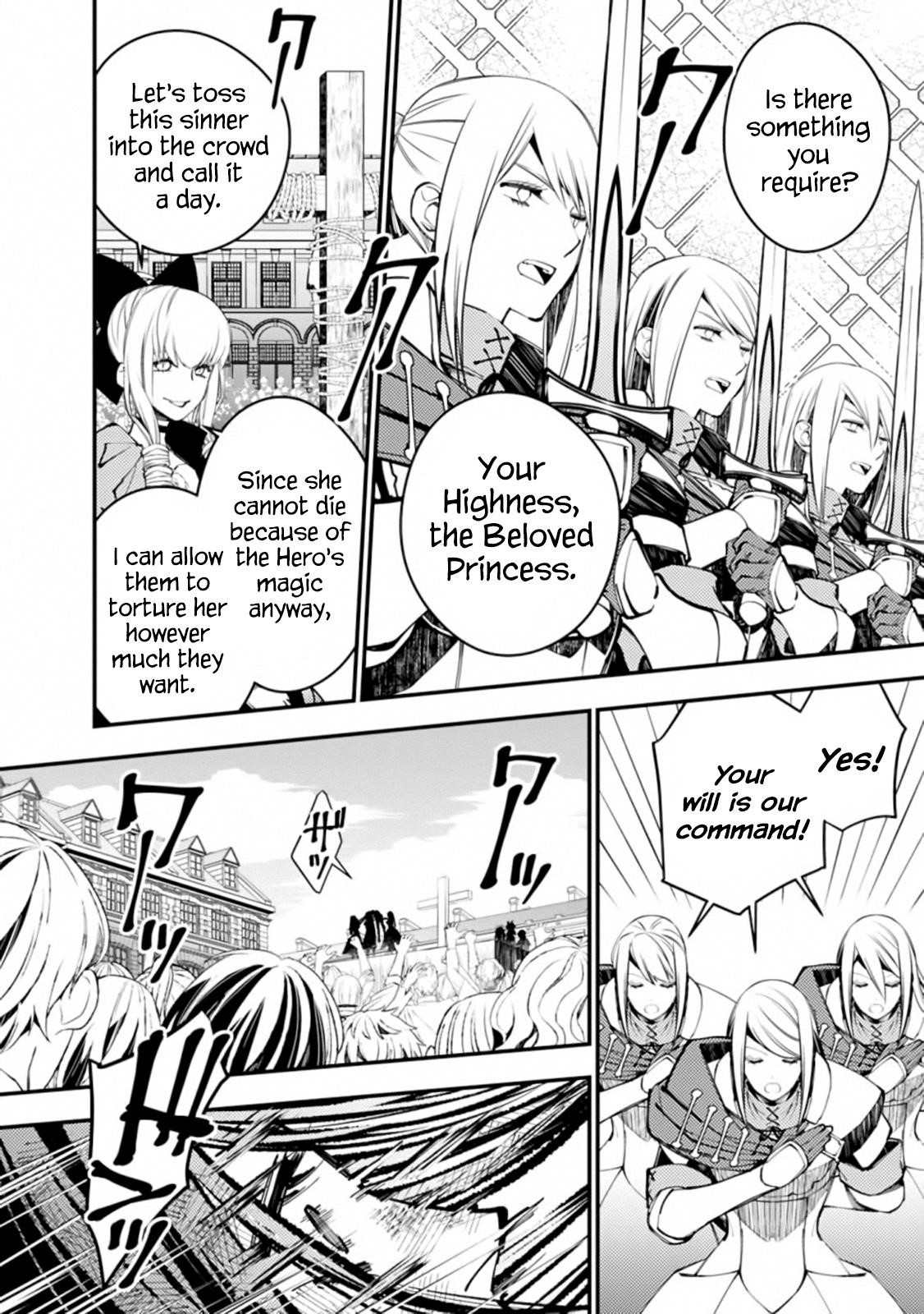 Fukushuu O Koinegau Saikyou Yuusha Wa, Yami No Chikara De Senmetsu Musou Suru Chapter 28 - Page 14 in English