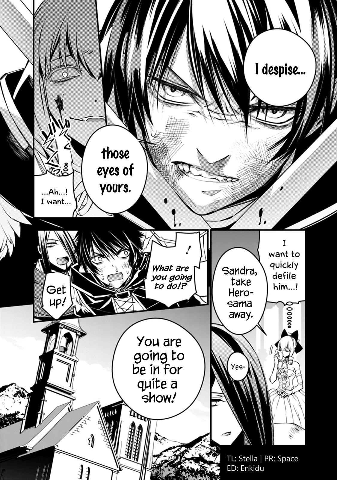 Fukushuu O Koinegau Saikyou Yuusha Wa, Yami No Chikara De Senmetsu Musou Suru Chapter 3.5 - Page 8 in English