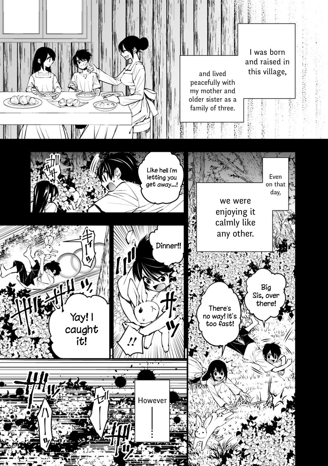 Fukushuu O Koinegau Saikyou Yuusha Wa, Yami No Chikara De Senmetsu Musou Suru Chapter 9 - Page 3 in English