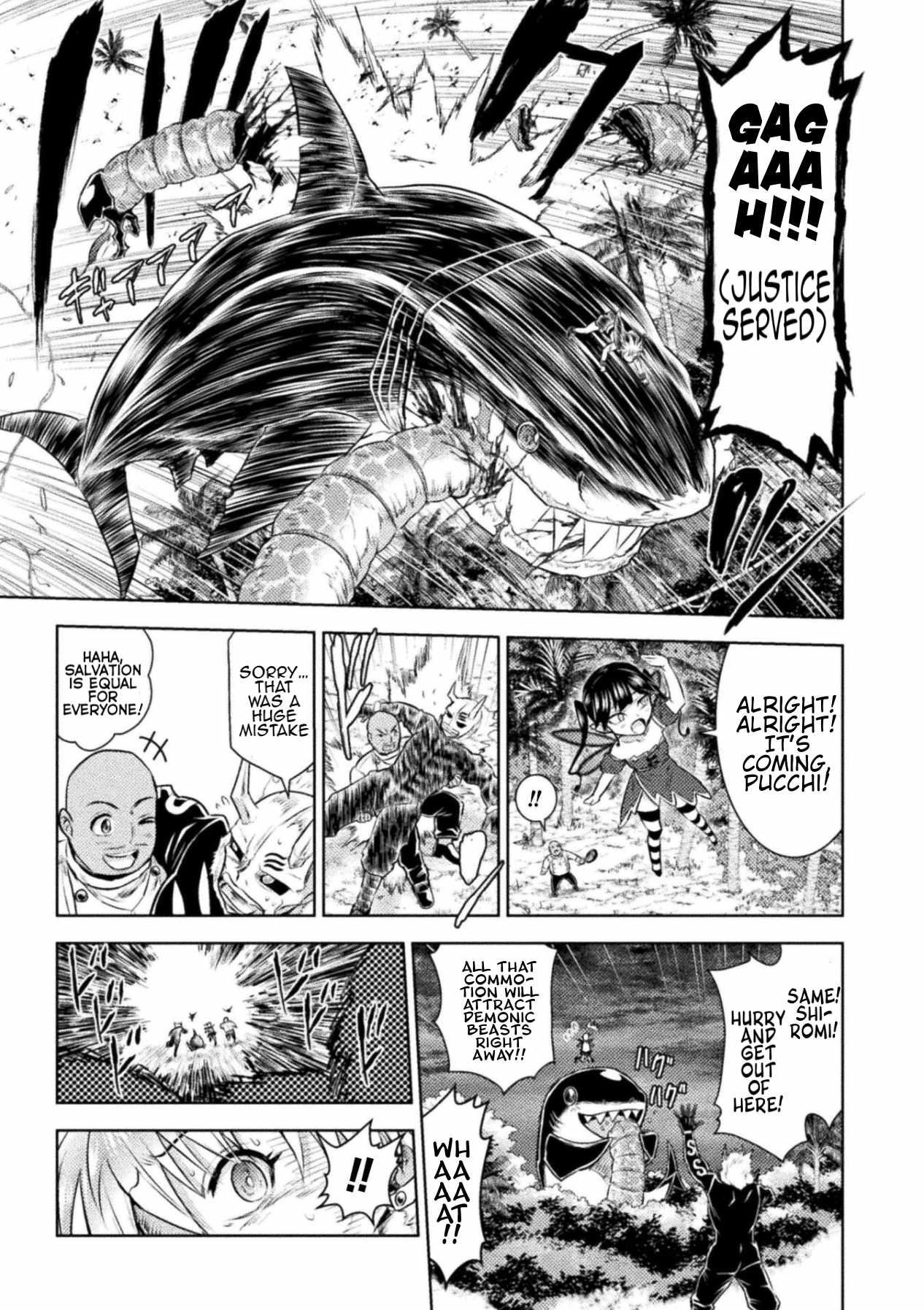 Killer Shark in Another World Chapter 54 - Page 21 in English