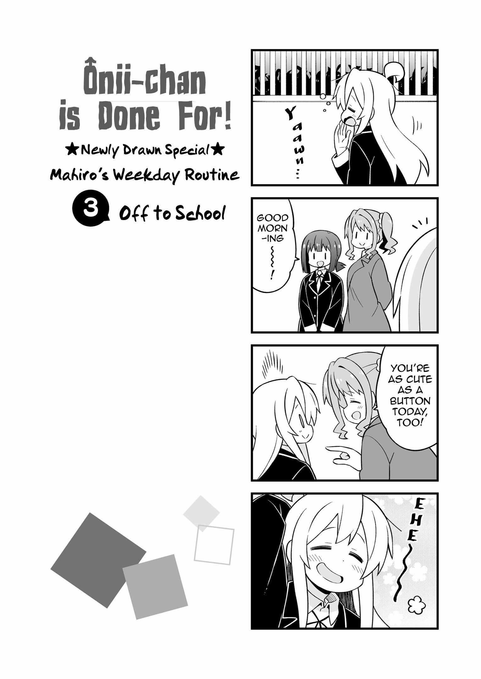 Onii-Chan Is Done For Chapter 36.9 - Page 6 in English