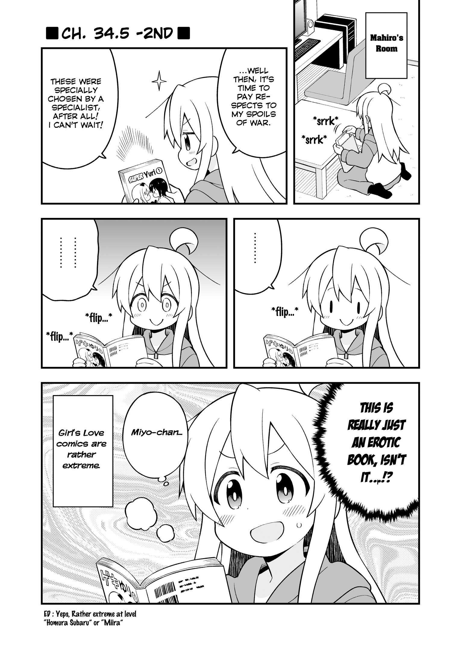 Onii-Chan Is Done For Chapter 37.5 - Page 7 in English