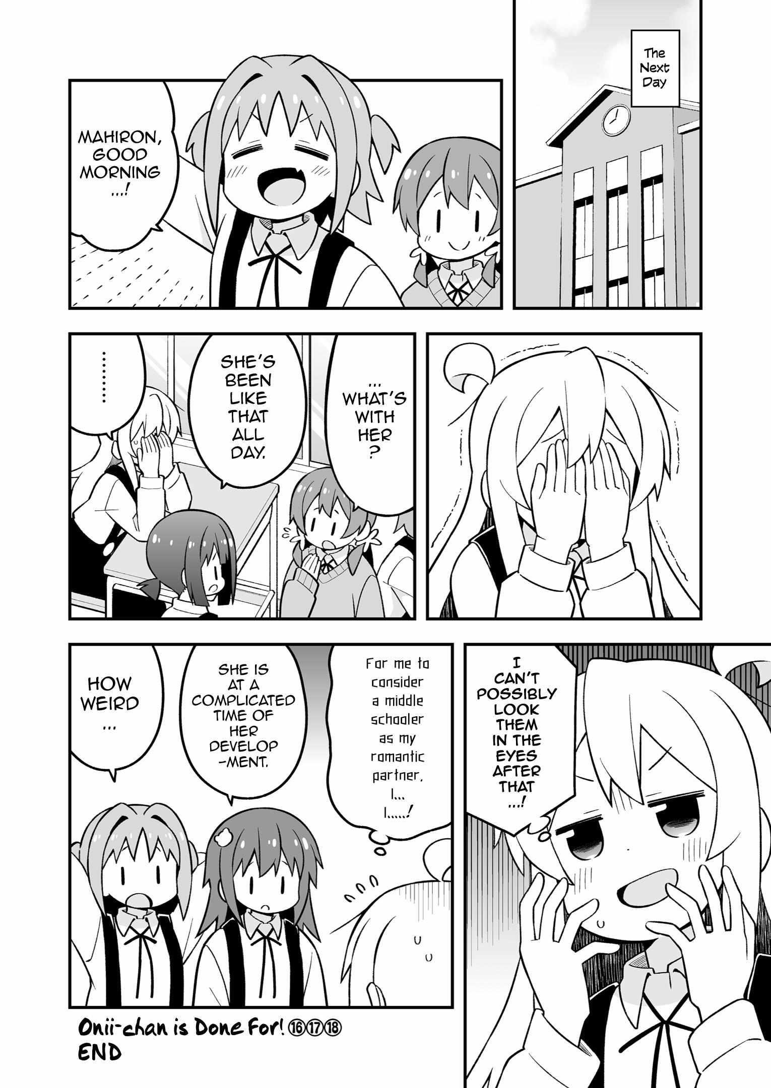Onii-Chan Is Done For Chapter 54.7 - Page 6 in English