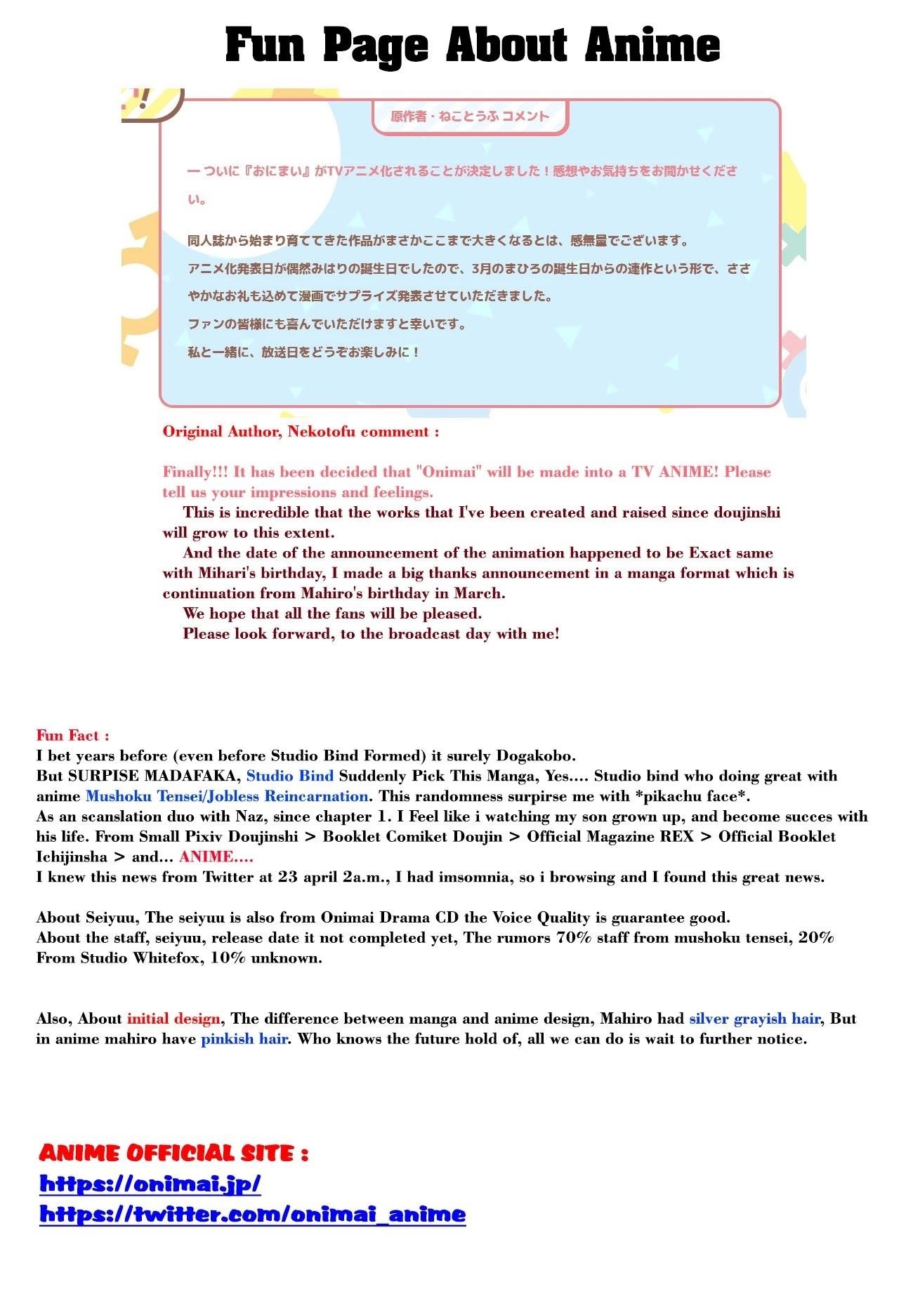 Onii-Chan Is Done For Chapter 63 - Page 21 in English