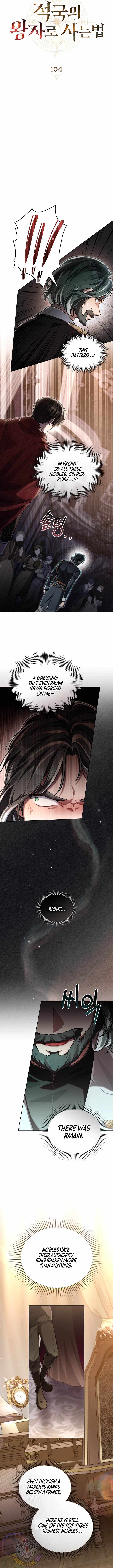 Reborn as the Enemy Prince Chapter 104 - Page 4 in English