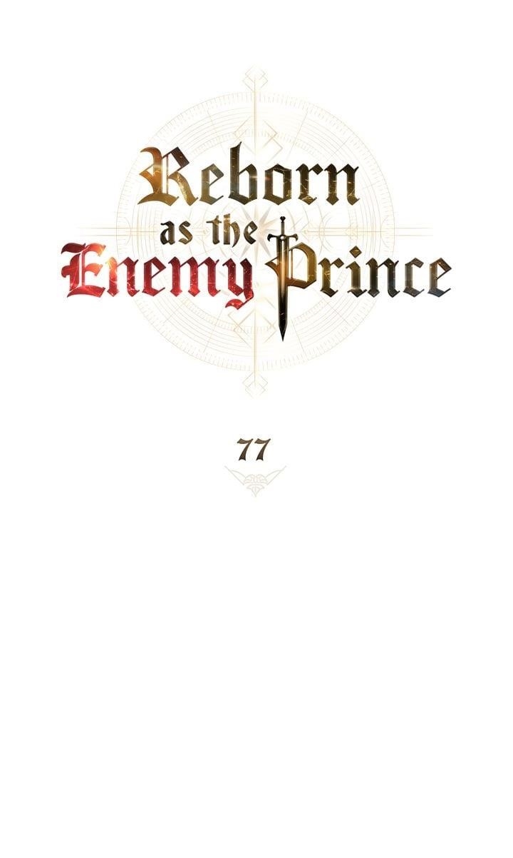 Reborn as the Enemy Prince Chapter 77 - Page 25 in English