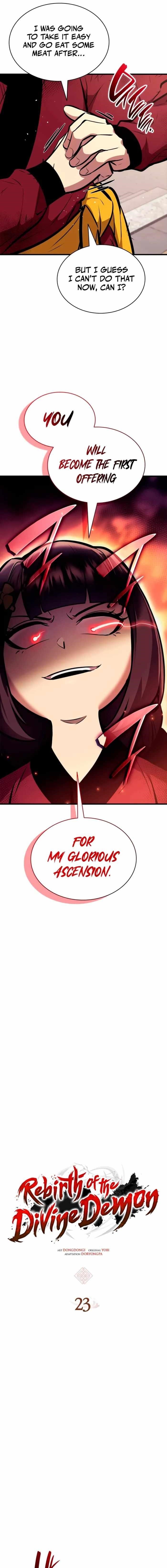 Rebirth of the Divine Demon Chapter 23 - Page 7 in English