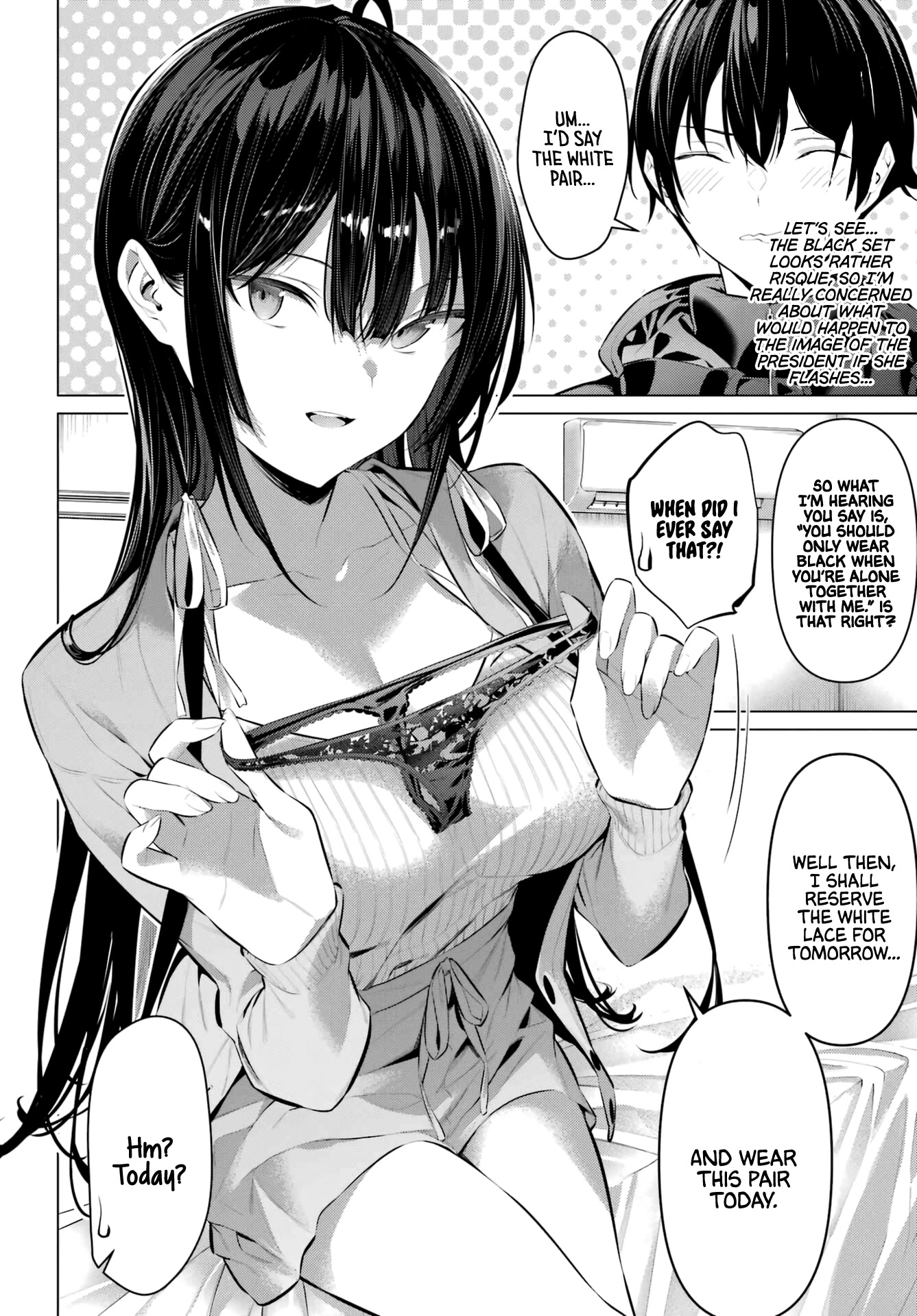 Please Put Them On, Takamine-san Chapter 40 - Page 4 in English