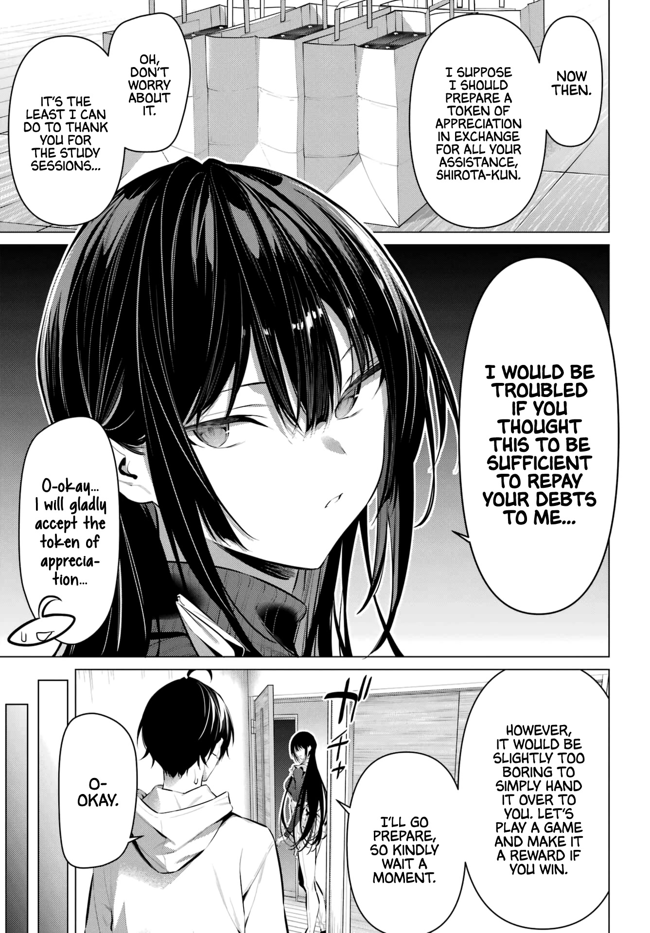 Please Put Them On, Takamine-san Chapter 42 - Page 3 in English