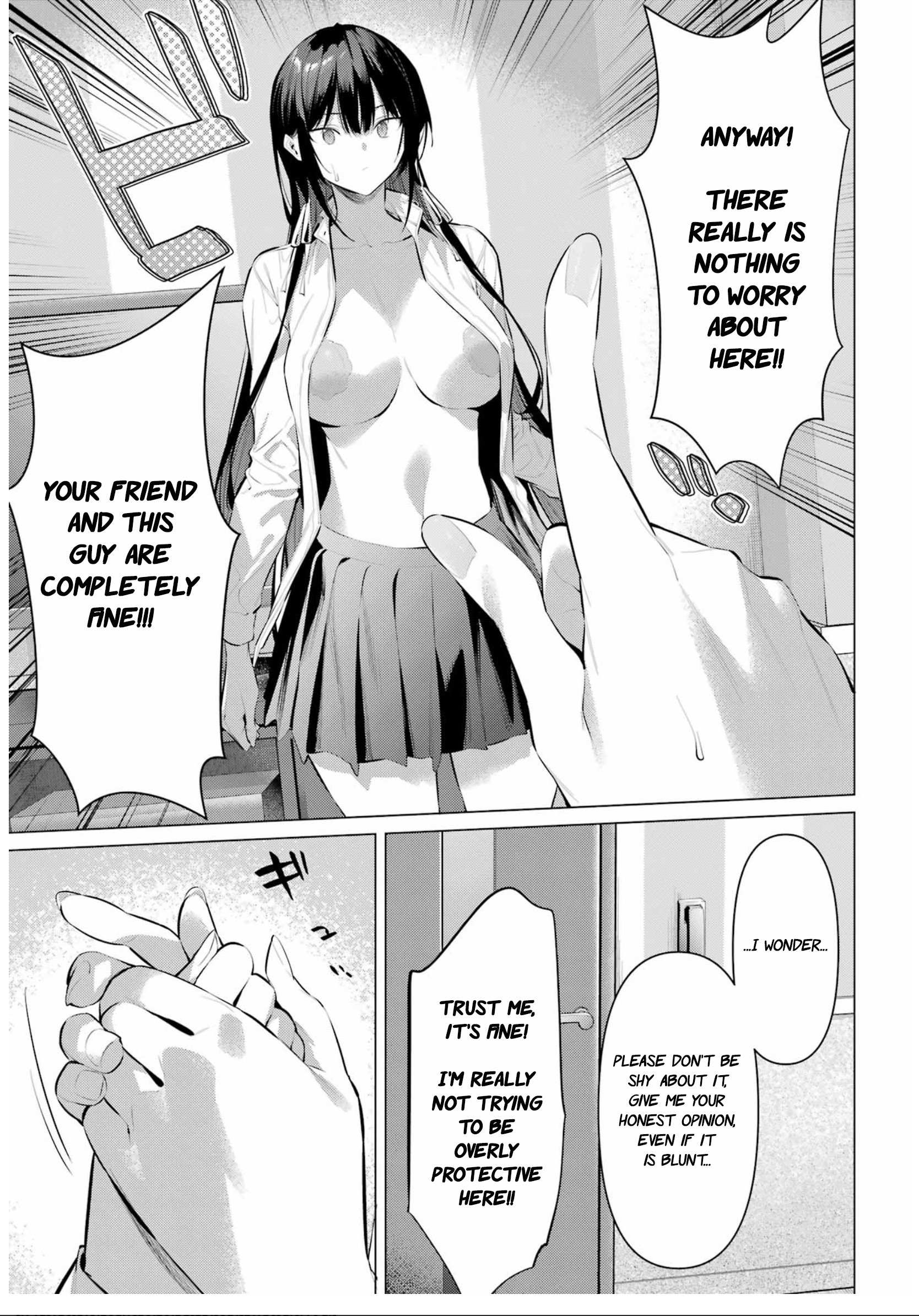 Please Put Them On, Takamine-san Chapter 54 - Page 17 in English